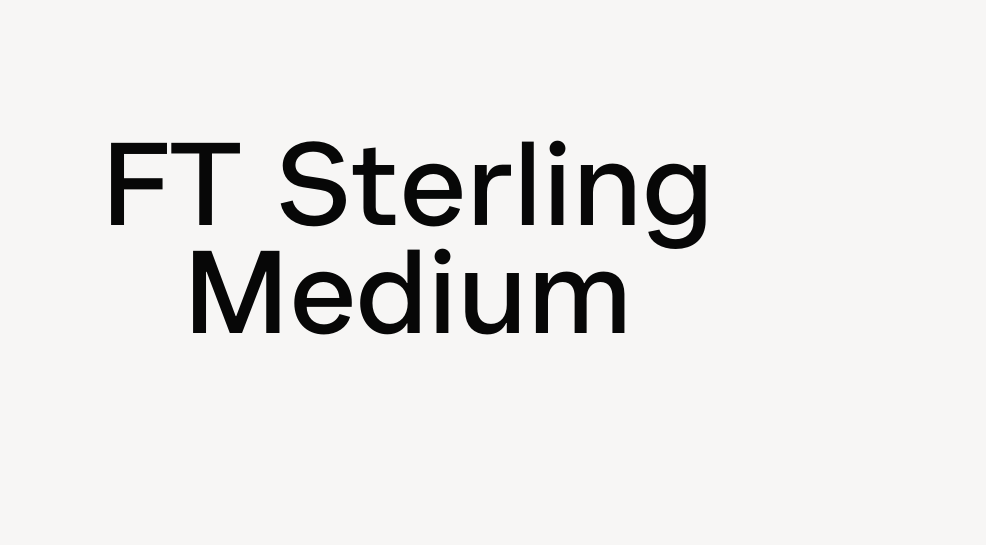 FT Sterling Medium