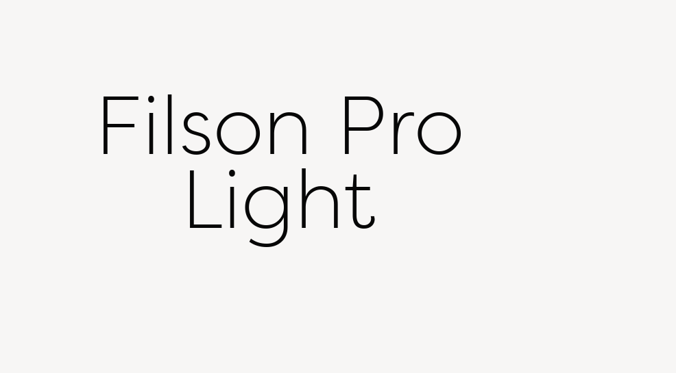 Filson Pro Light