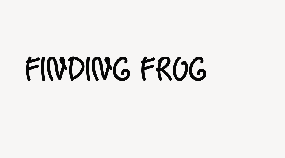 Finding Frog