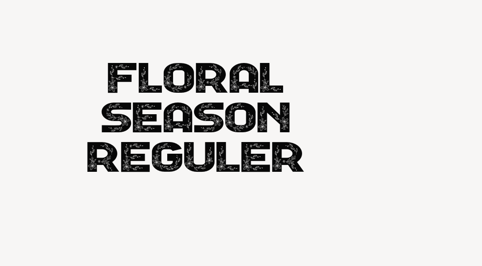 Floral Season Reguler