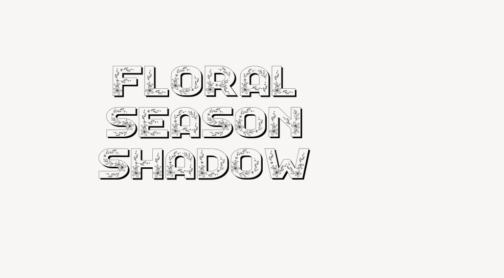 Floral Season Shadow