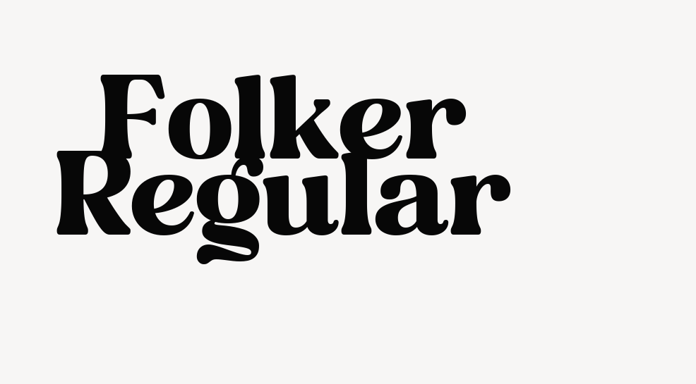 Folker Regular