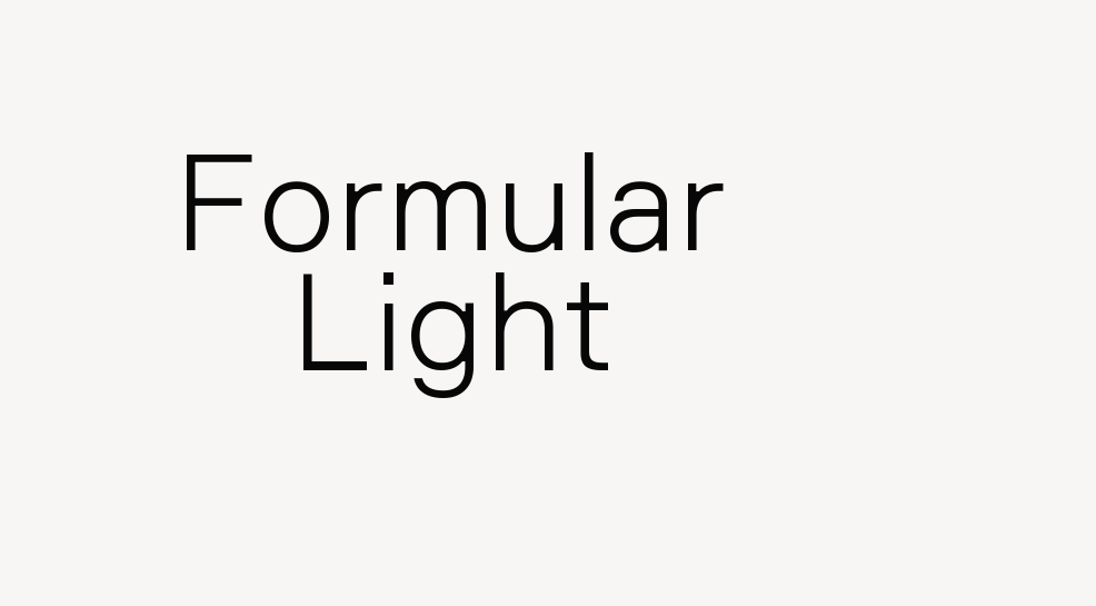 Formular Light