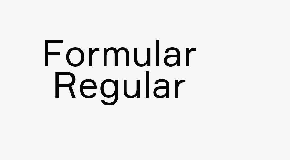 Formular Regular