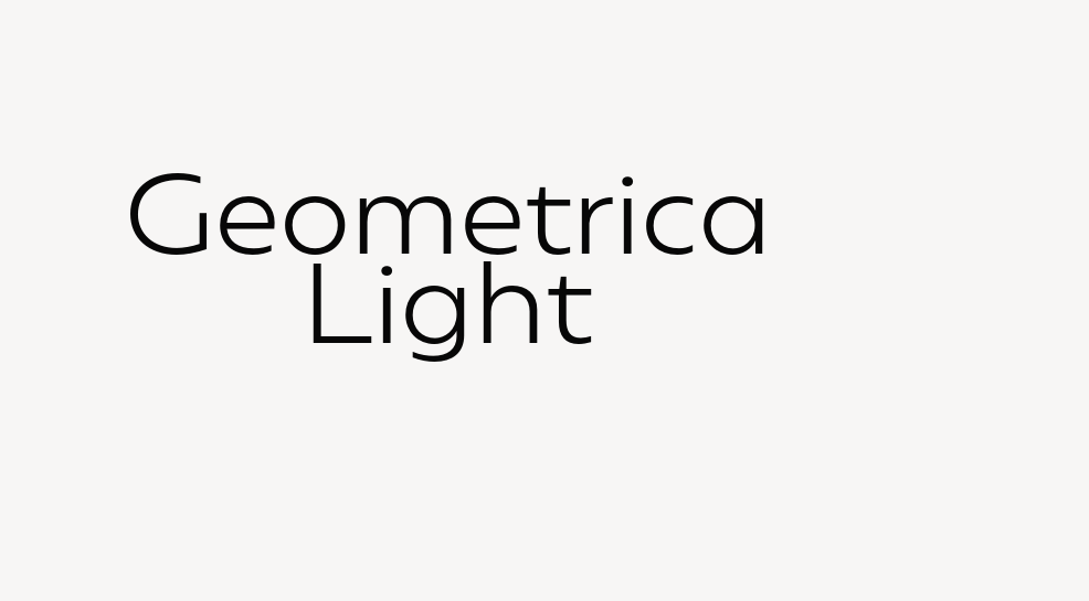 Geometrica Light