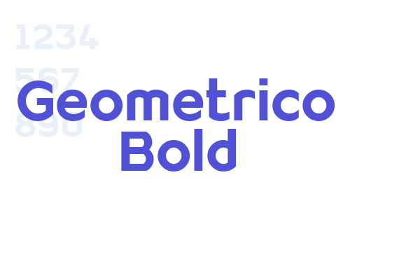 Geometrico Bold