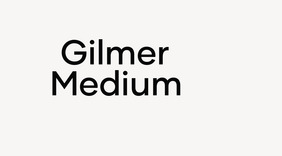 Gilmer Medium