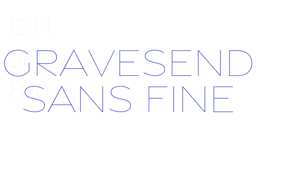 Gravesend Sans Fine