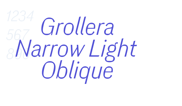 Grollera Narrow Light Oblique