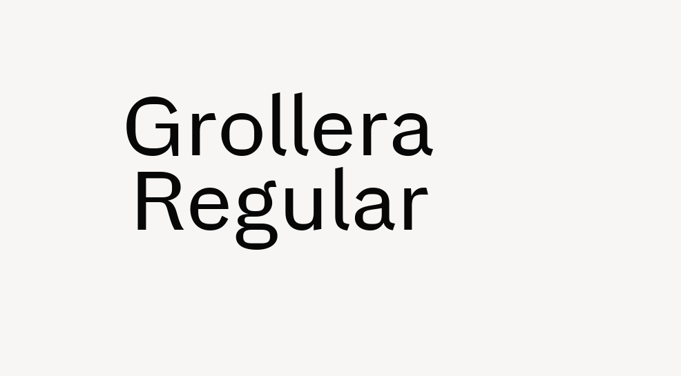 Grollera Regular