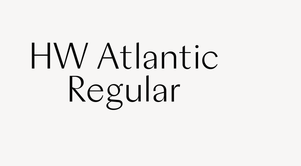 HW Atlantic Regular