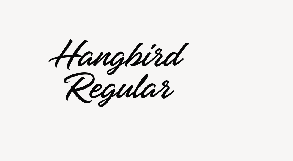 Hangbird Regular