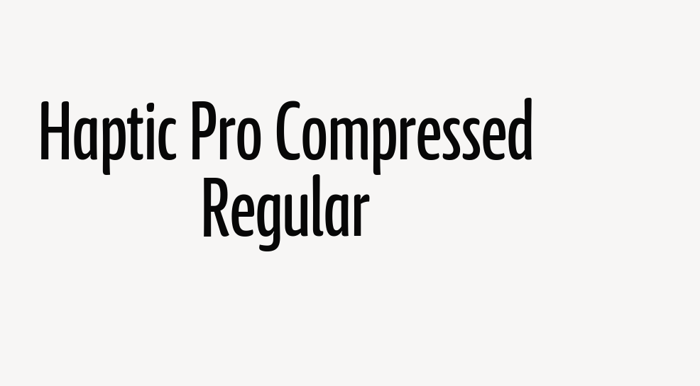 Haptic Pro Compressed Regular