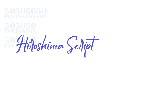 Hiroshima Script