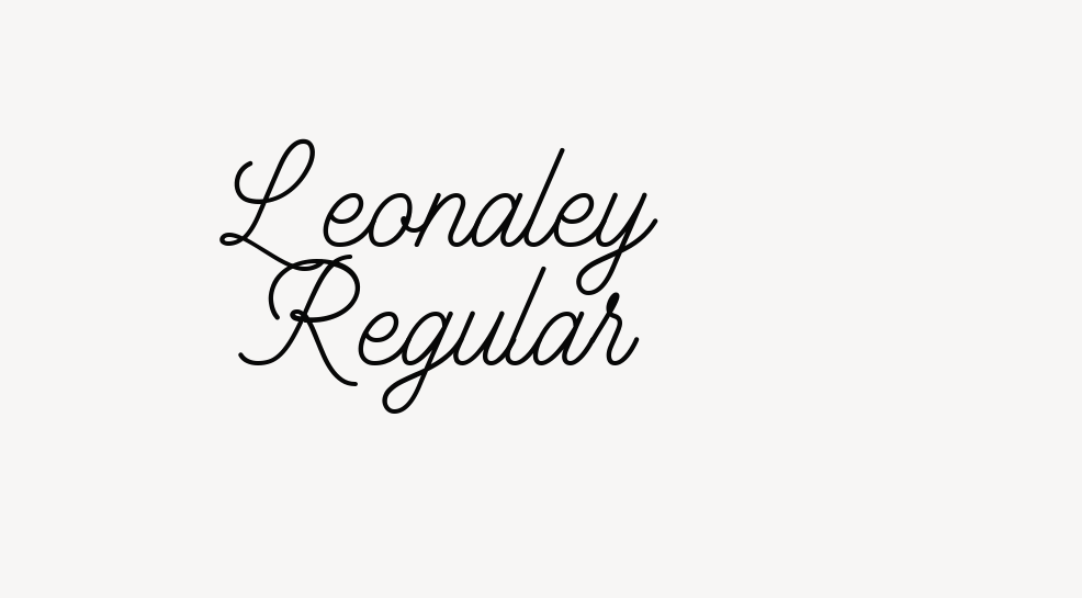 Leonaley Regular