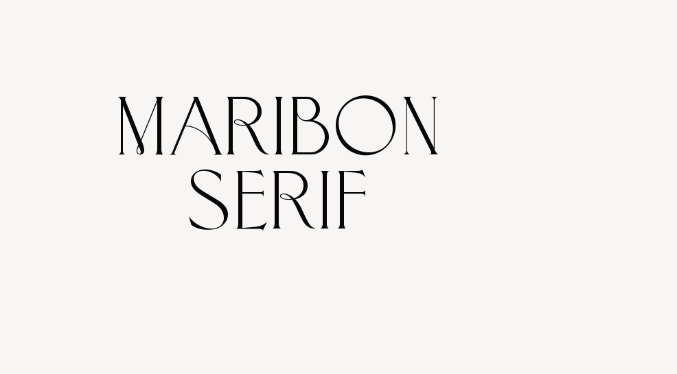 Maribon Serif