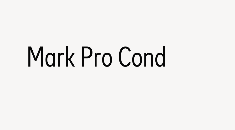 Mark Pro Cond