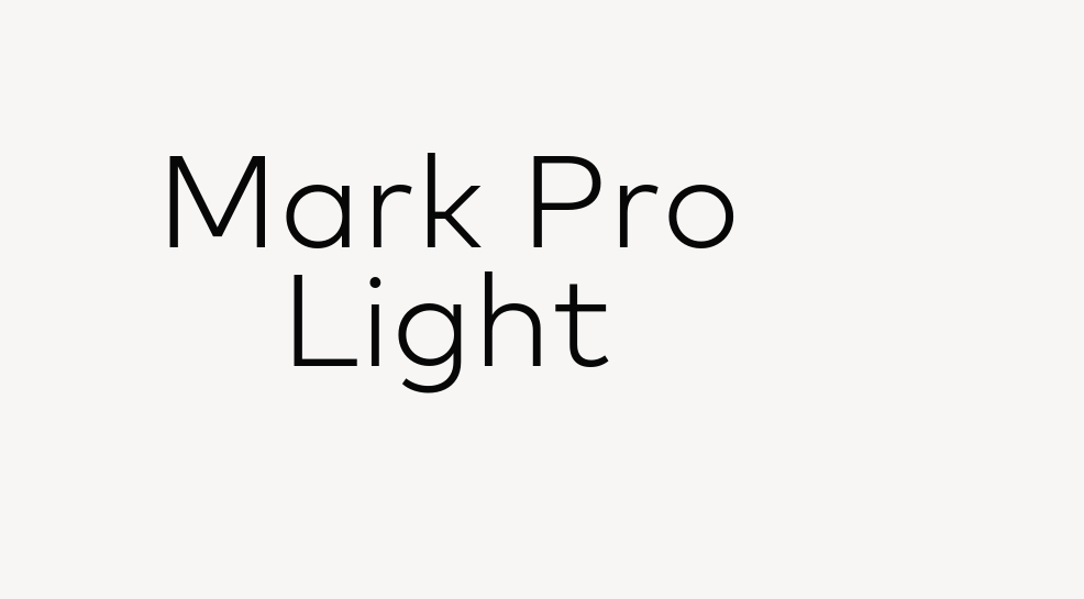 Mark Pro Light