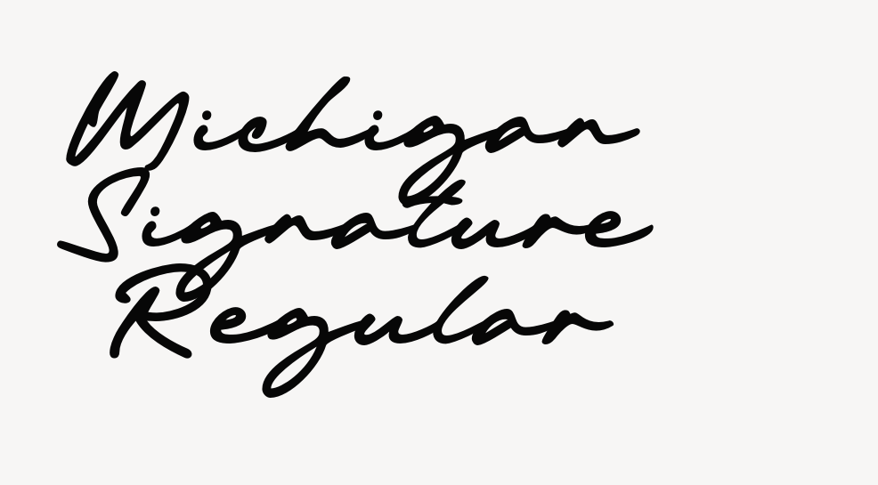 Michigan Signature Regular