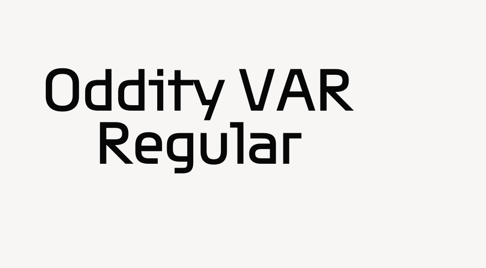 Oddity VAR Regular