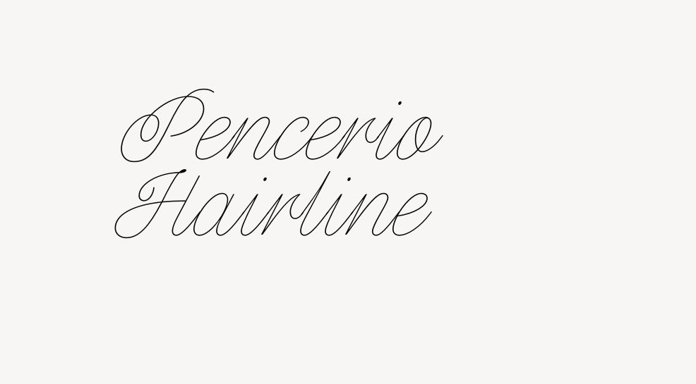 Pencerio Hairline