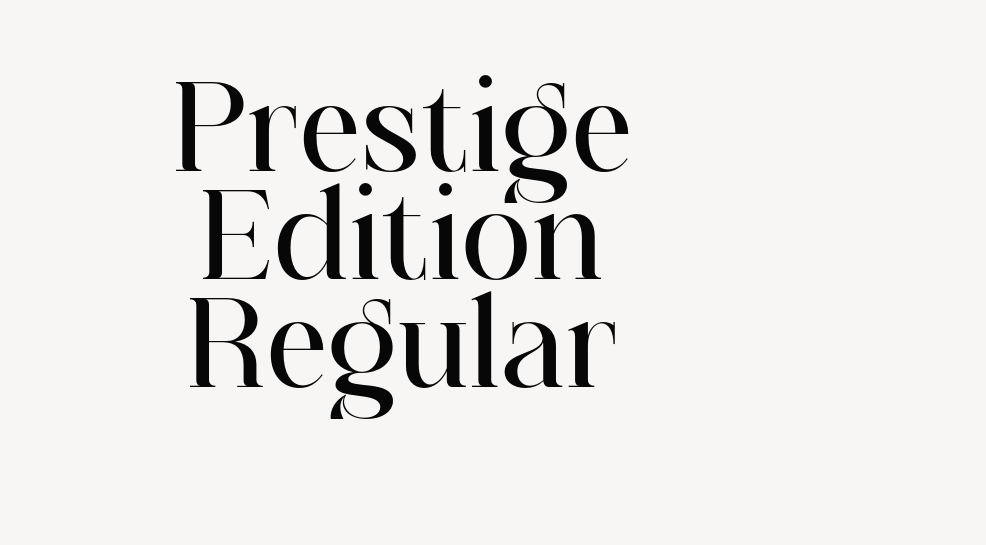 Prestige Edition Regular