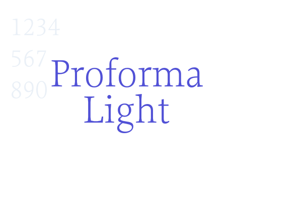 Proforma Light