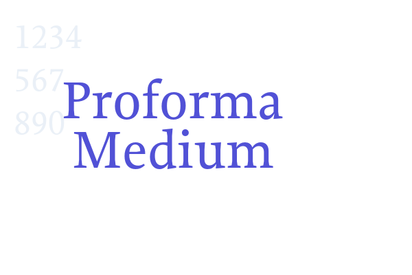 Proforma Medium