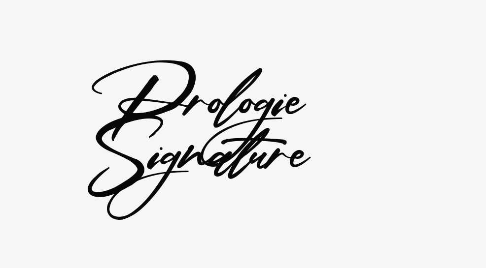 Prologie Signature