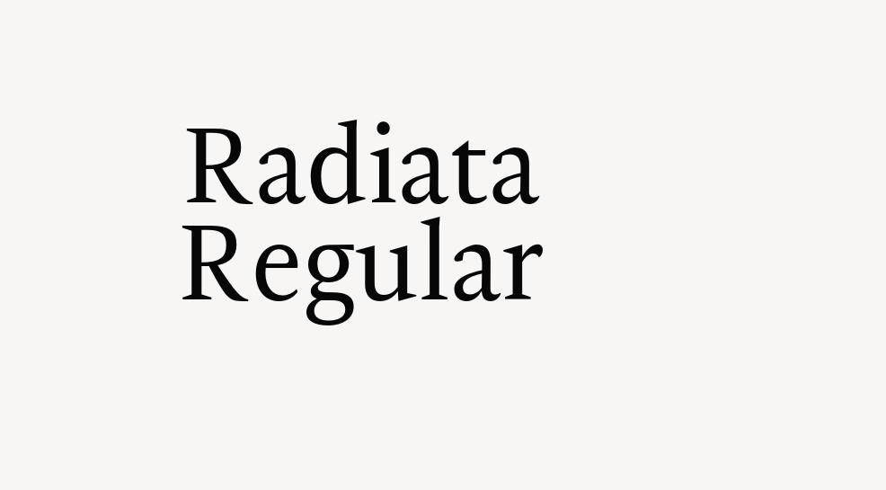 Radiata Regular