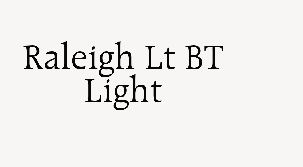 Raleigh Lt BT Light