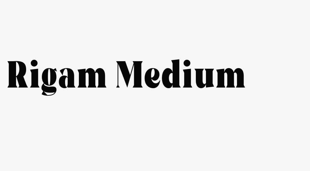 Rigam Medium