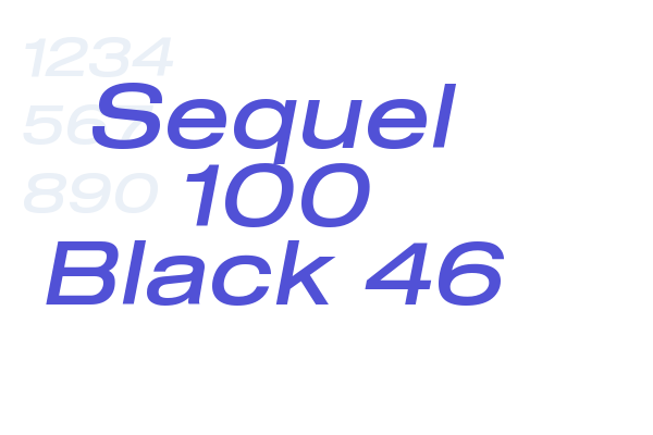 Sequel 100 Black 46