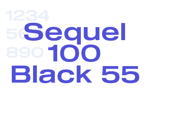 Sequel 100 Black 55