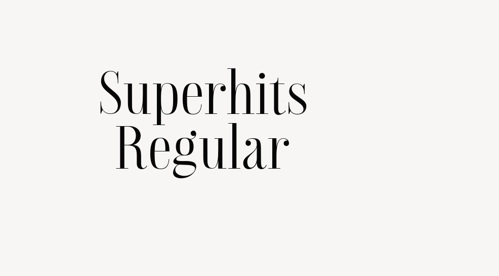 Superhits Regular