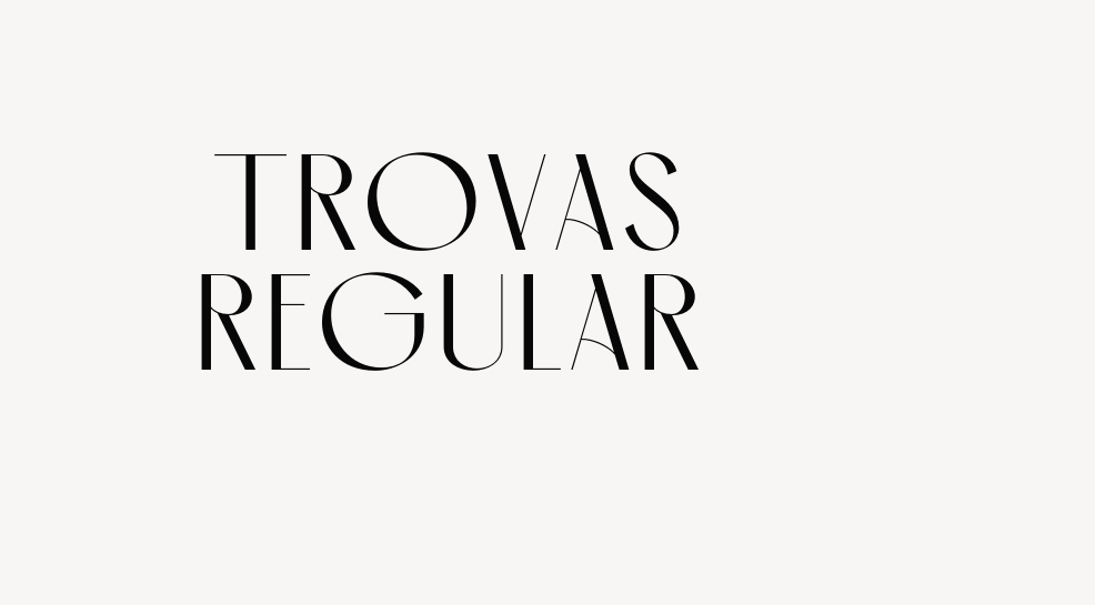 Trovas Regular