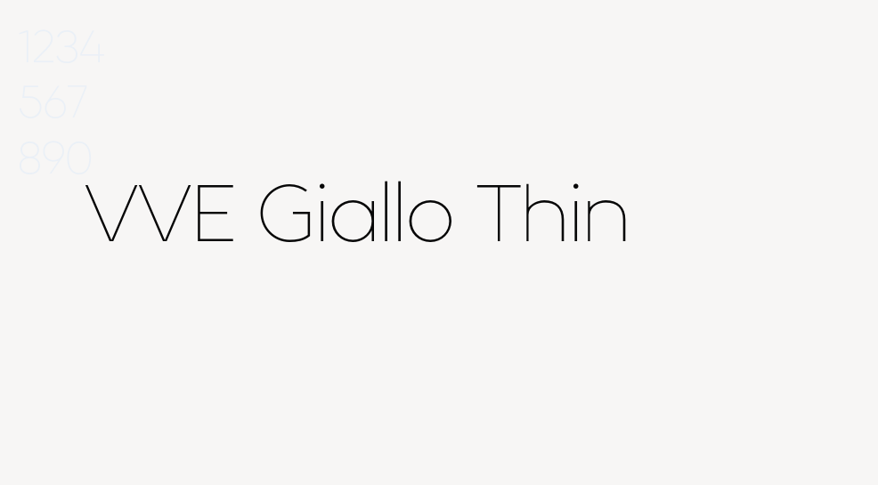 VVE Giallo Thin