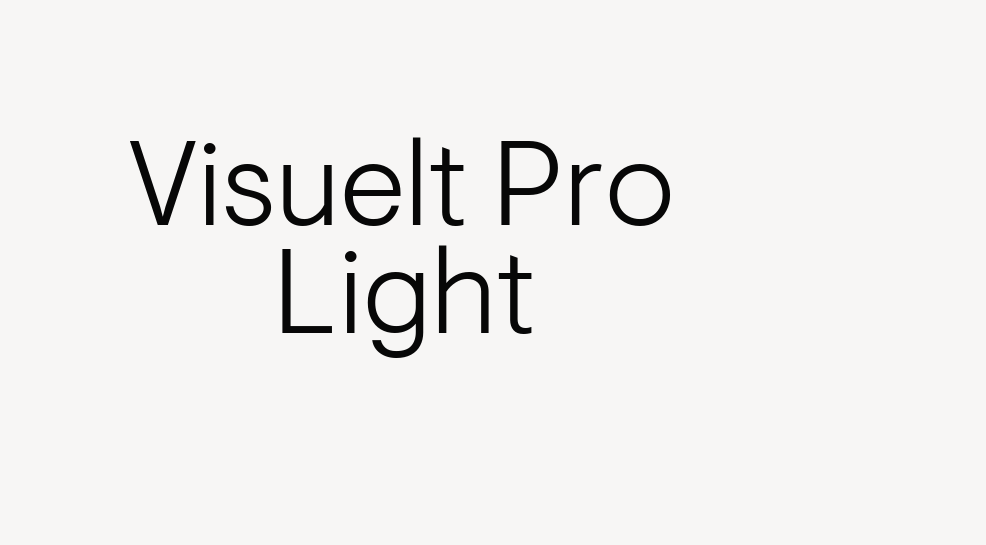 Visuelt Pro Light