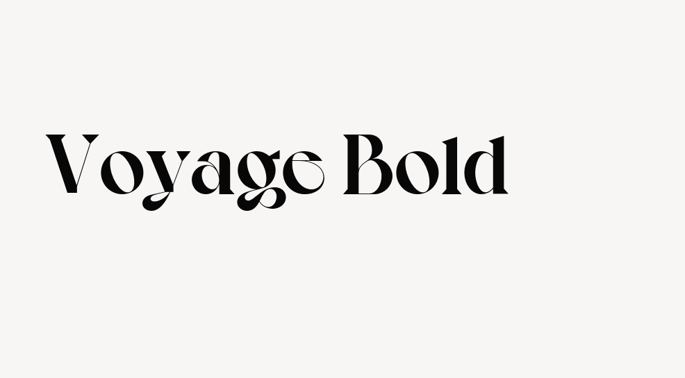 Voyage Bold