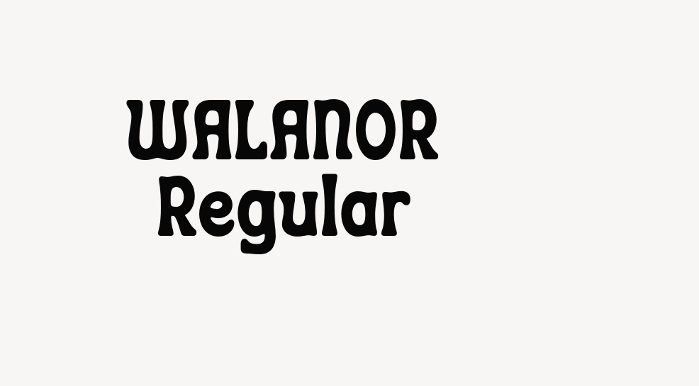 WALANOR Regular