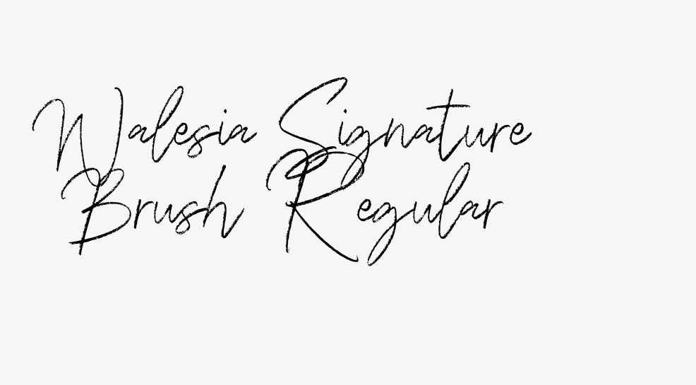 Walesia Signature Brush Regular