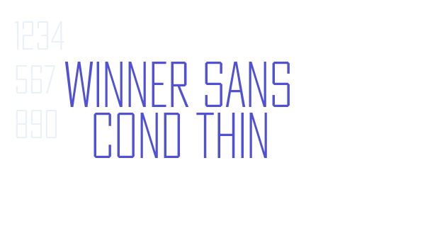 Winner Sans Cond Thin