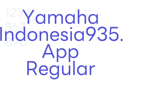 Yamaha Indonesia935. App Regular