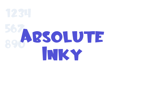 Absolute Inky font download