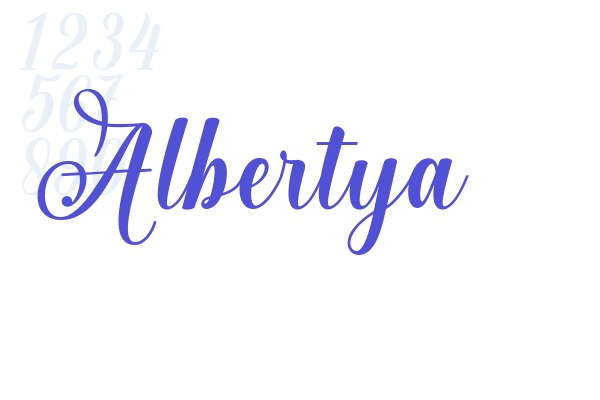 Albertya font download