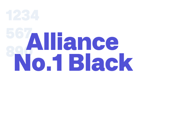 Alliance No.1 Black