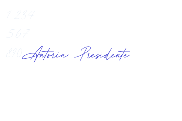 Antoria Presidente font download