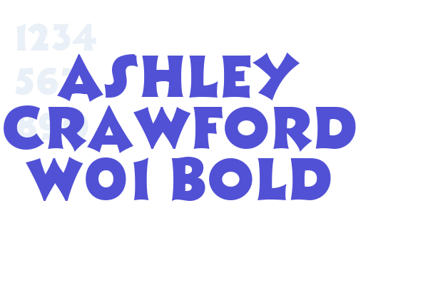 Ashley Crawford W01 Bold font download