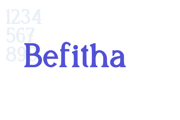 Befitha font download