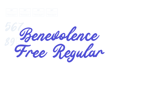 Benevolence Free Regular font download